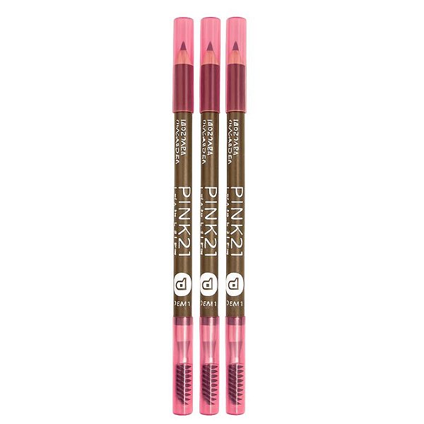 Lápis para sobrancelhas 2 em 1 - Pink 21