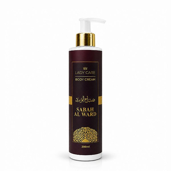 Body cream sabah al ward 200ml - Lady Care