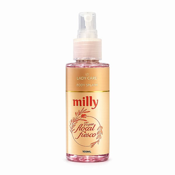 Body splash milly toque floral e fresco - Lady Care