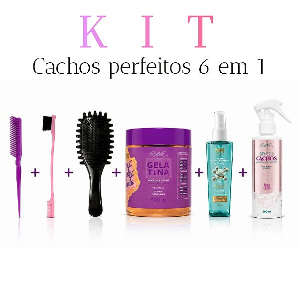 Kit Cachos Perfeitos 6 em 1
