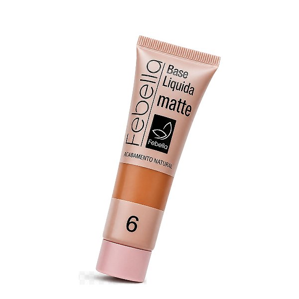Base líquida matte - Febella