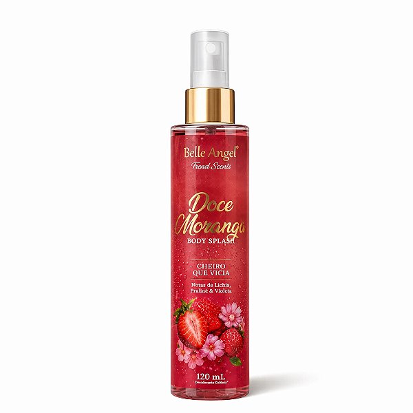 Body splash doce morango - Belle Angel