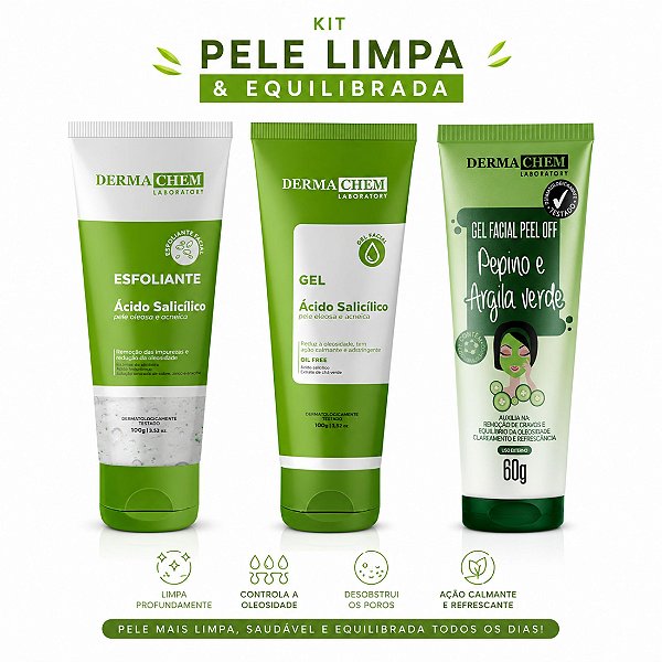 Kit controle e equilíbrio - Dermachem