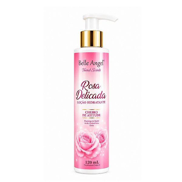 Loção hidratante rosa delicada - Belle Angel