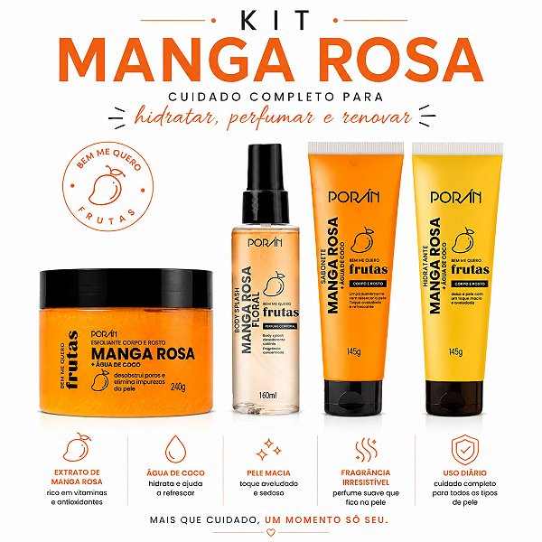 Kit manga rosa - Porán