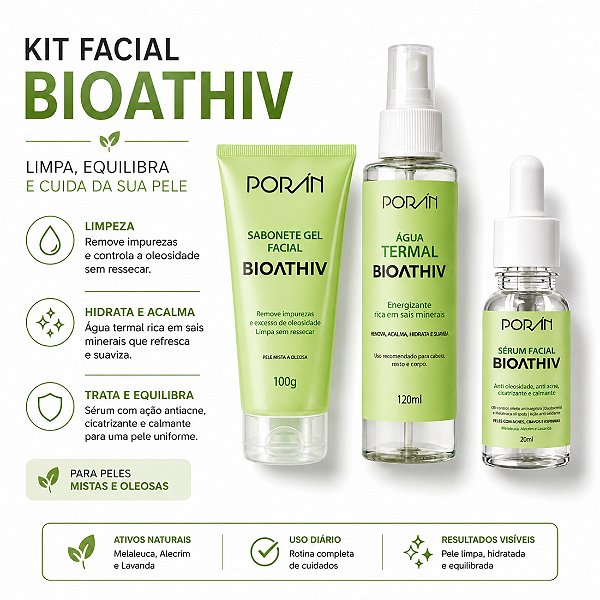 Kit facial bioathiv - Porán