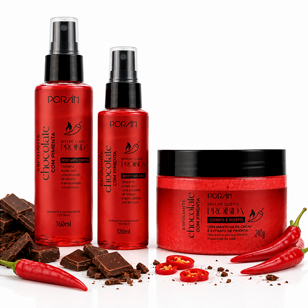 Kit chocolate com pimenta - Porán