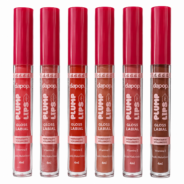 Plump lips gloss labial bocão - Dapop
