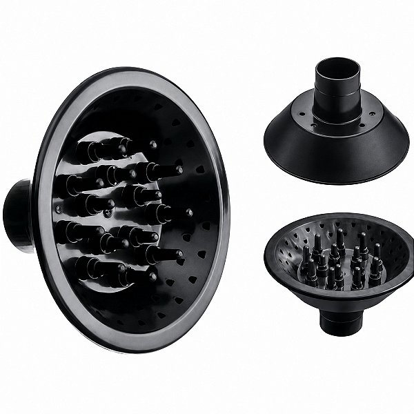 Difusor Universal para Secador de Cabelo Profissional – Acessório para Definição de Cachos