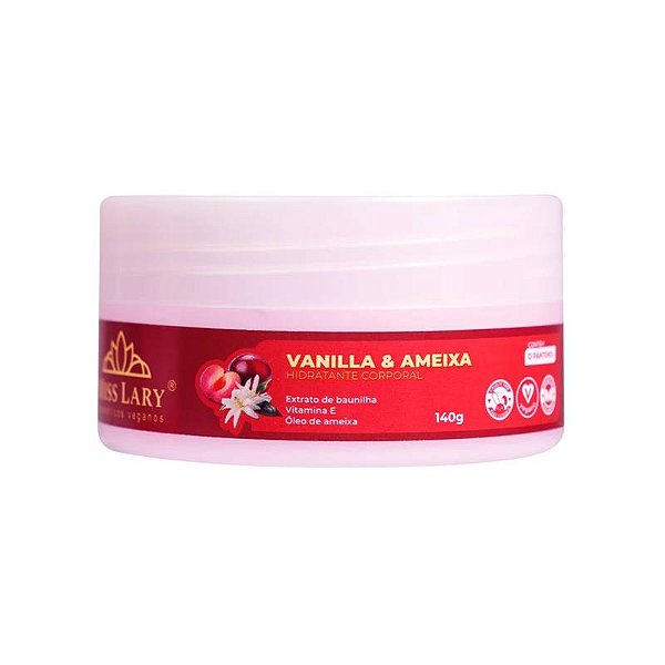 Hidratante corpo e rosto vanilla & ameixa - Miss Lary