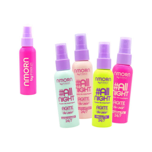 Fixador de maquiagem amoran - Pink 21