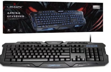 TECLADO GAMER COM RGB LEHMOX LEY-1553