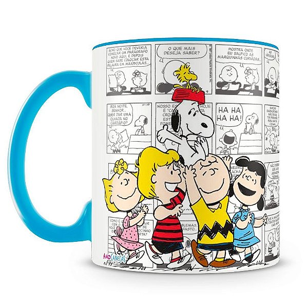 Caneca Amigos do Snoopy