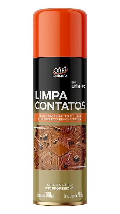 White Lub Super Desengripante Óleo Spray 300ml Orbi Química
