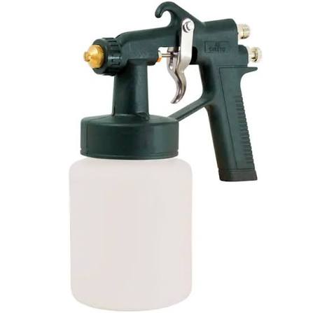 Pistola de Pintura Ar Direto Pressão Chiaperini CH AD-90 Branca e Preta