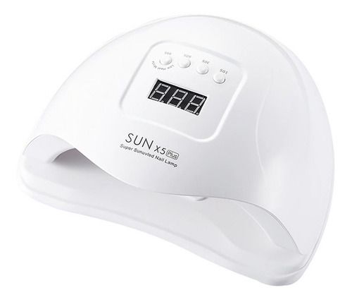 Cabine Sun X Plus Led Uv 120W Hibrida Acrigel Unha Gel Bivolt