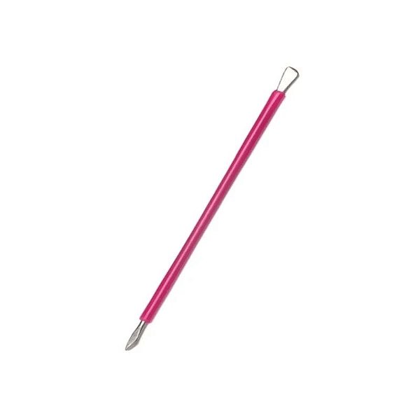 ESPATULA COM SILICONE ROSA