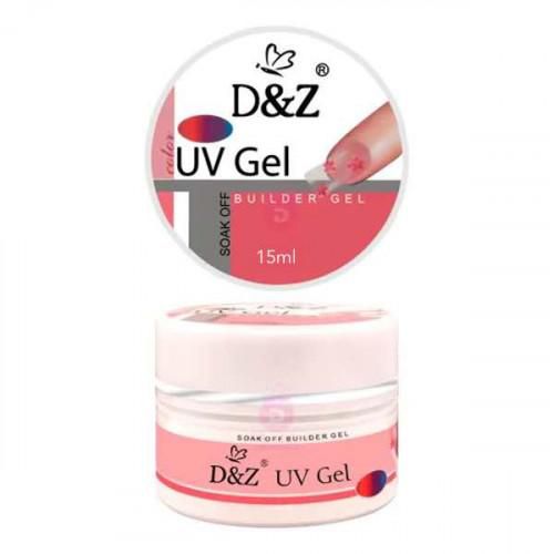 Gel DEZ 15G Soak Off Builder Alongamento Led UV
