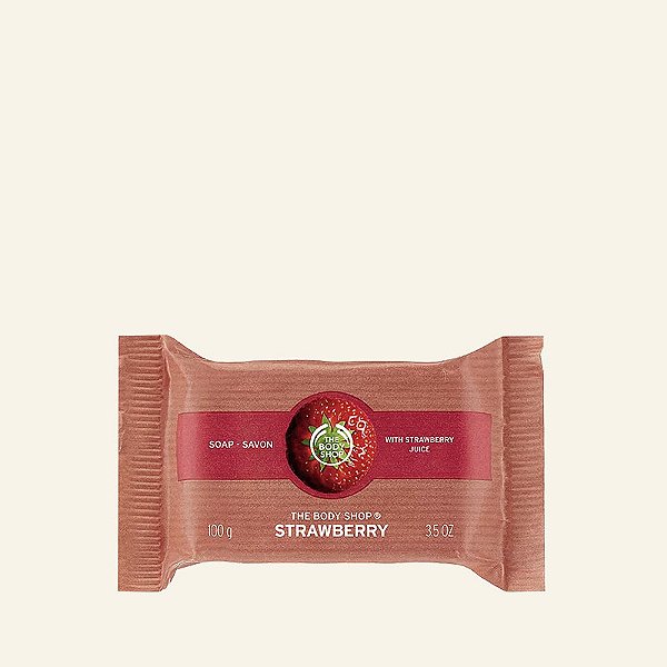 Sabonete em Barra The Body Shop Strawberry