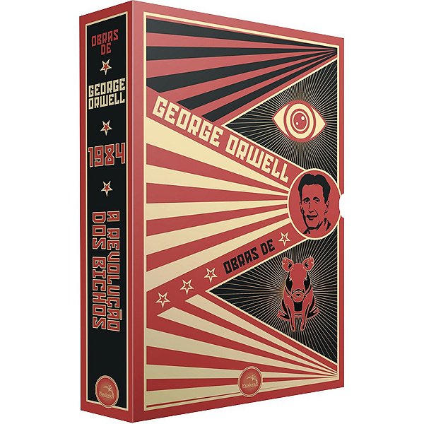 Box Obras de George Orwell - 2 livros + brindes