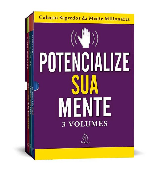 Box Potencialize sua mente - 3 Livros