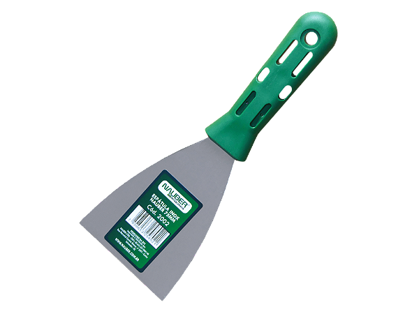 Espátula De Aço Inoxidável Lisa 75mm - Nauber