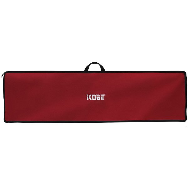 Capa de Transporte Teclado Musical KOBE KB-150 Nylon 600 Vermelha