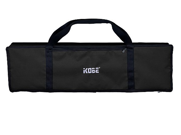Capa de Transporte Teclado Musical KOBE KB-300 Nylon 600 Preta