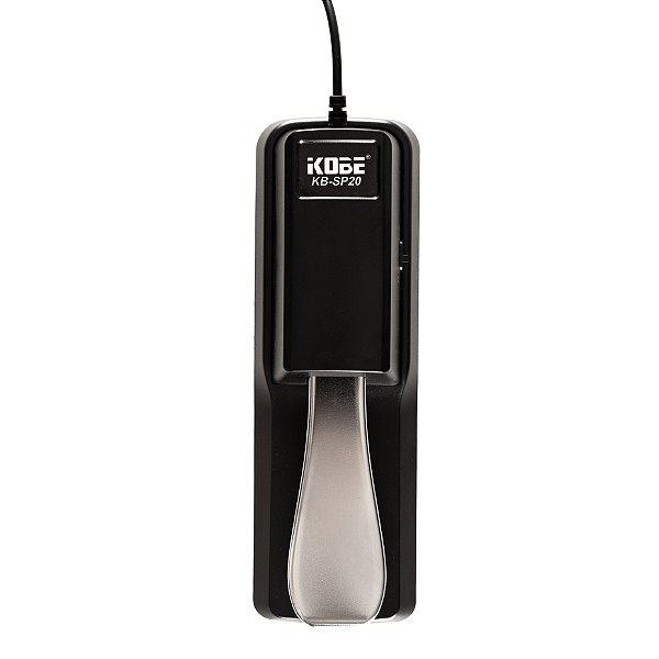 Pedal Sustain Para Teclados e Piano Com Chave Polaridade Modelo KB-SP20 Kobe Music