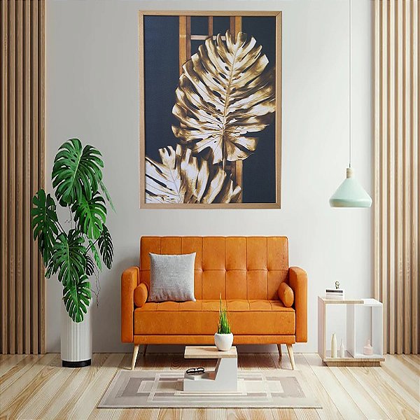 Quadro Decorativo Folha