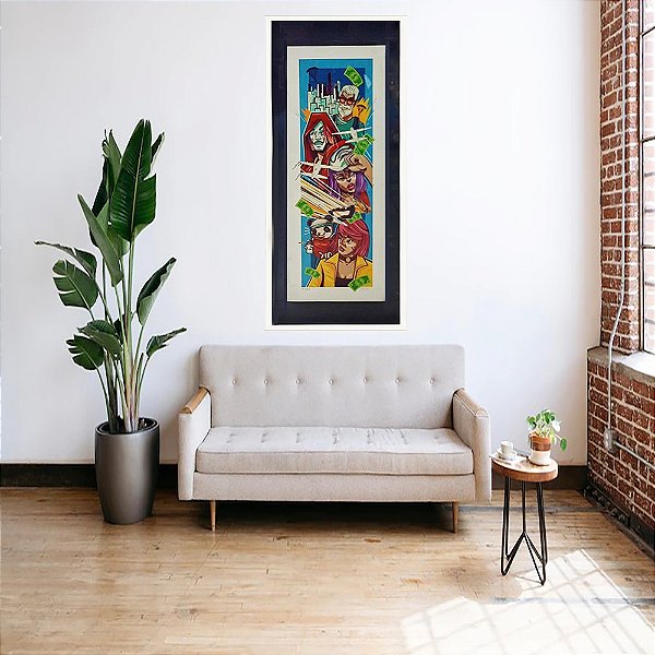Quadro Pintura Ronah