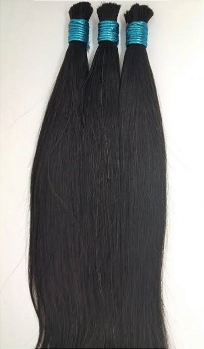 Cabelo Humano Liso -60/ 65 Cm - 50 gramas - Love Hair l A loja favorita de  cabelos humanos, perucas e sintéticos.