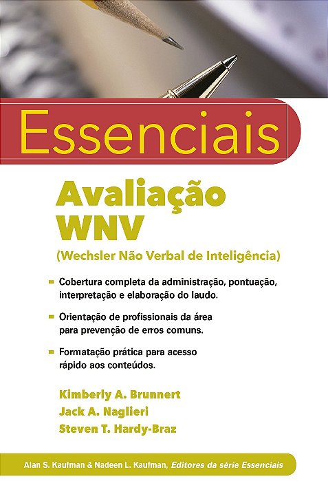 Livro Essenciais:  Avaliação WNV  Brunnert  Pearson