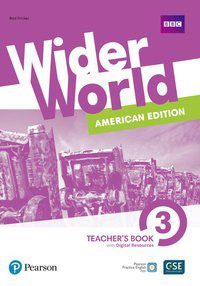 Livro Wider World 3: American Edition - Teachers Book With Digital Resources + Online - Fricker 3º edição