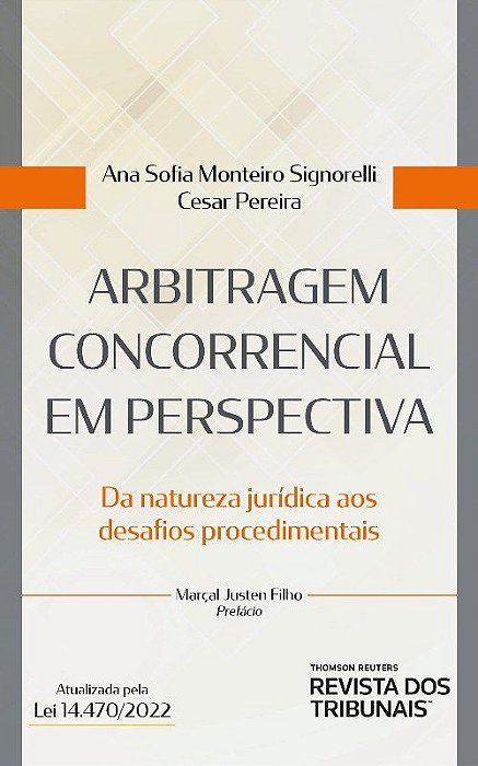 Livro Arbitragem Concorrencial em Perspectiva - Monteiro / Pereira