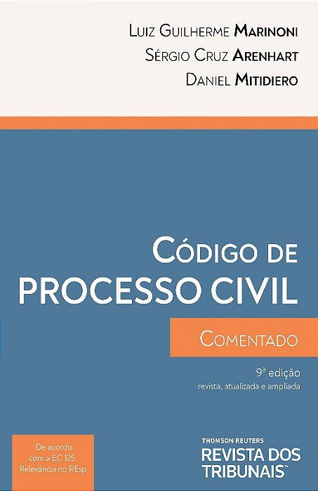 Livro Código de Processo Civil Comentado - Marinoni - RT