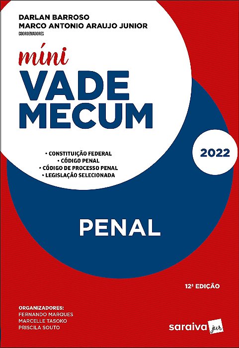 Livro Mini Vade Mecum Penal - Barroso/araujo Junio