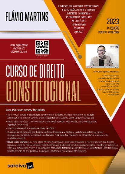Livro Curso de Direito Constitucional - Martins - Saraiva