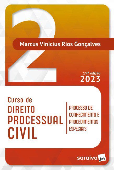 Livro Curso de Direito Processual Civil: Vol. 2  Gonçalves