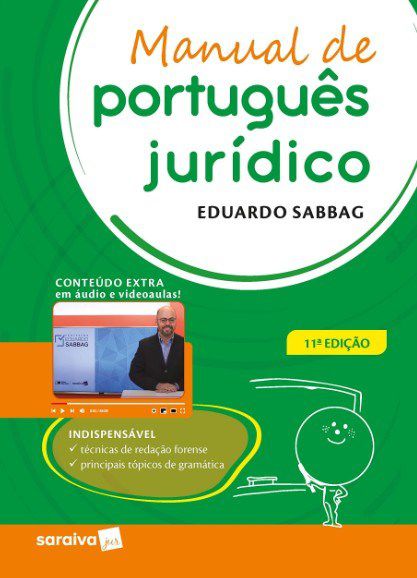 Livro Manual de Português Jurídico - Sabbag - Saraiva