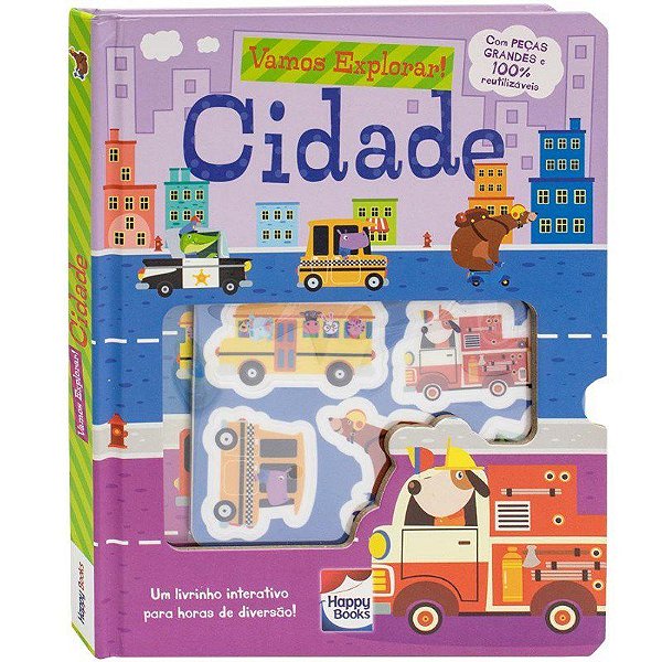 Livro Vamos Explorar! Cidade - Ana Cristina de Mat