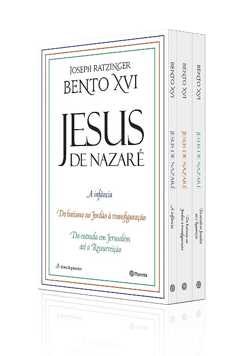 Livro Box Coletânea Jesus de Nazaré - Ratzinger - Planeta