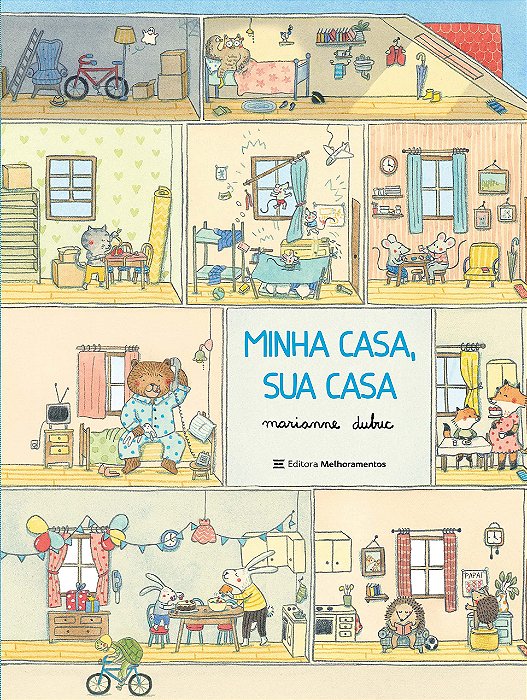 Livro Minha Casa, Sua Casa - Dubuc - Melhoramentos