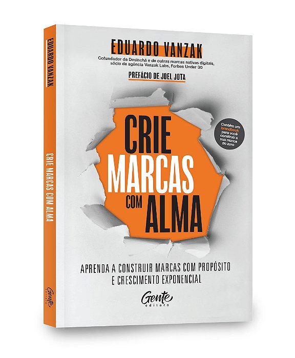 Livro Crie Marcas com Alma - Vanzan