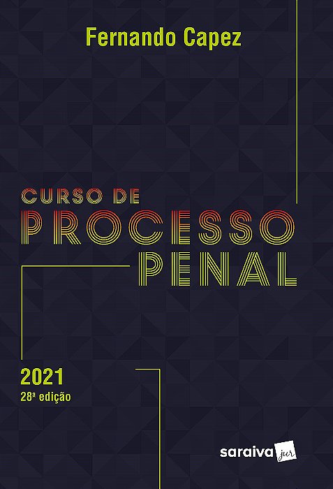 Livro Curso de Processo Penal - Capez