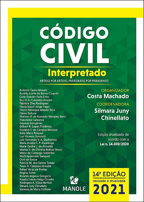 Livro Código Civil Interpretado - Manole