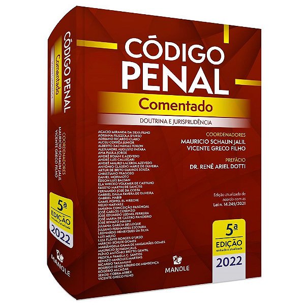 Livro Código Penal Comentado: Doutrina e Jurisprudência - Jalil - Manole