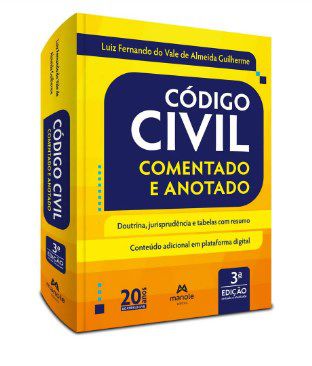Livro Codigo Civil Comentado e Anotado - Guilherme