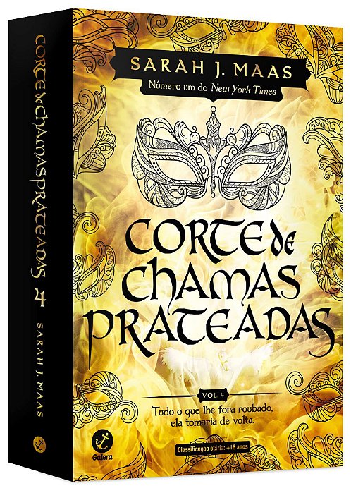 Livro Corte De Chamas Prateadas - Vol. 4 - Maas