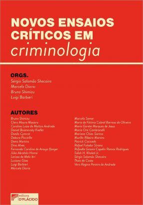 Livro Novos Ensaios Criticos em Criminologia - Shecaira/ Diorio